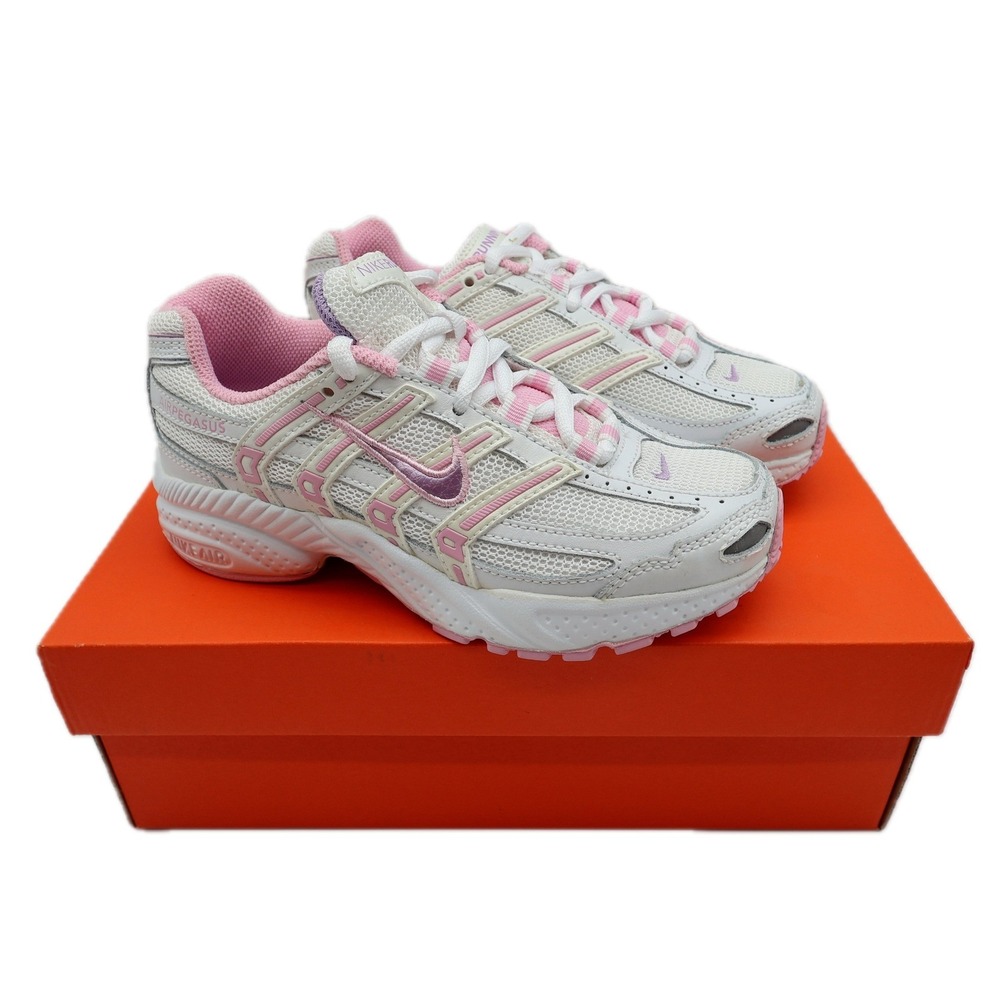 Nike Air Pegasus GS Kids Size 1Y Vintage 2007 White Pink Orchid Mist 313692-151
